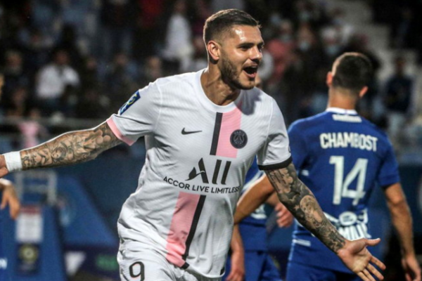 Paris Saint-Germain beat Troyes 2-1